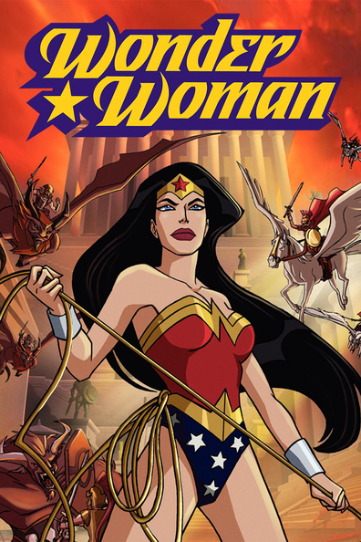 Animated movie Wonder Woman poster