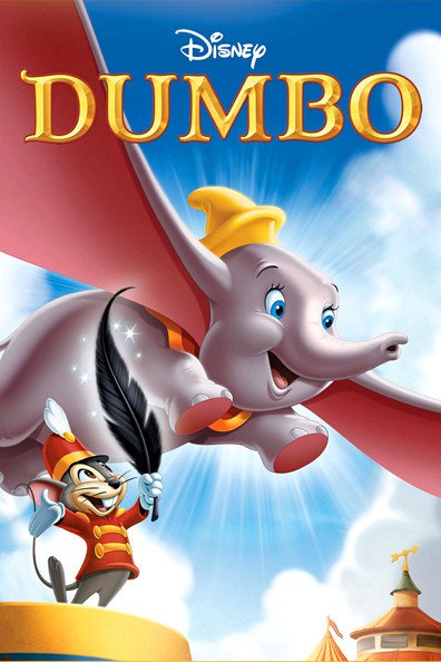 Animated movie Dumbo poster