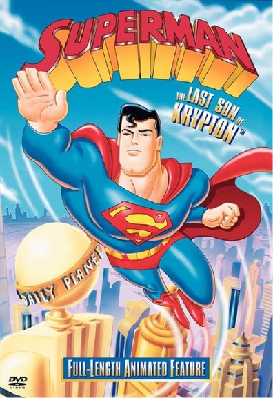 Animated movie Superman poster