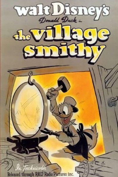 Animated movie The Village Smithy poster