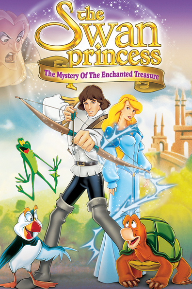 Animated movie The Swan Princess: The Mystery of the Enchanted Treasure poster