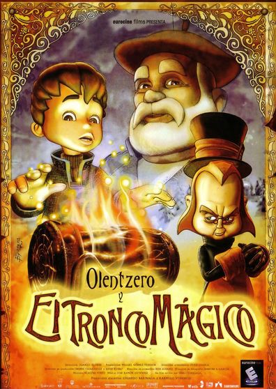 Animated movie Olentzero y el tronco magico poster