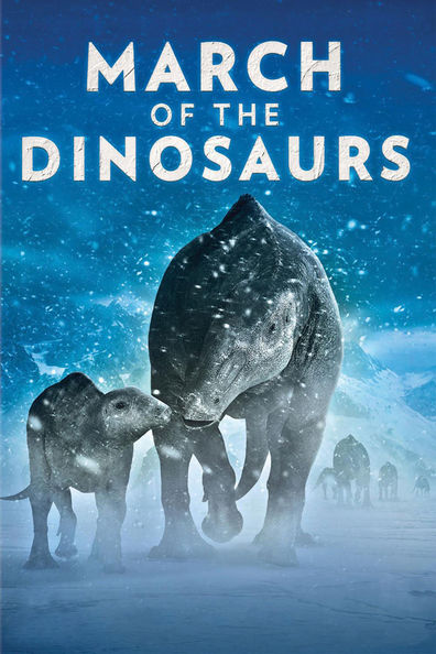 Animated movie March of the Dinosaurs poster