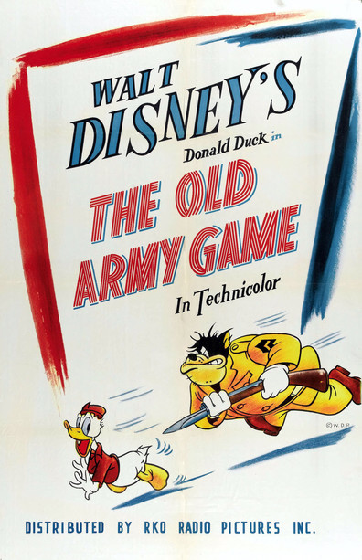 Animated movie The Old Army Game poster