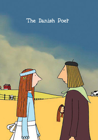 Animated movie The Danish Poet poster