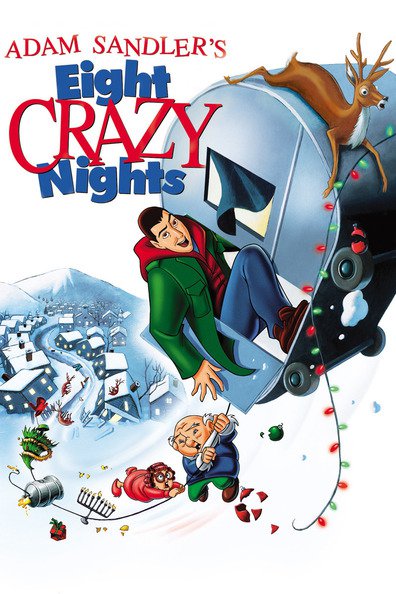 Animated movie Eight Crazy Nights poster