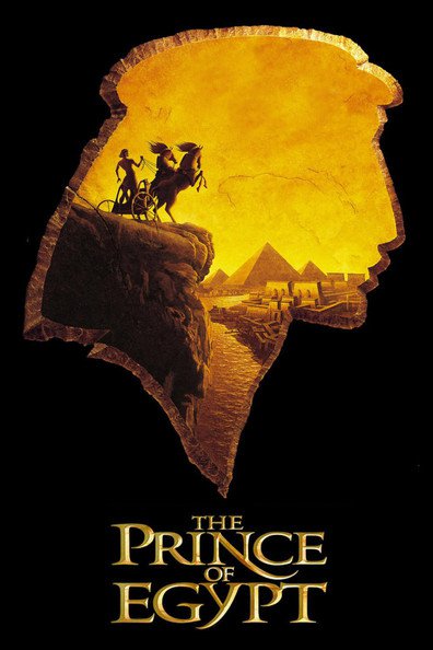 Animated movie The Prince of Egypt poster