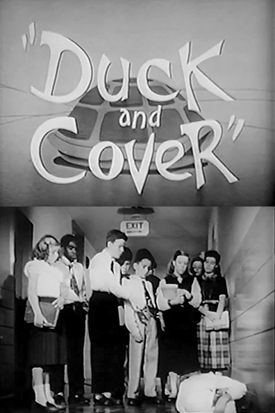 Animated movie Duck and Cover poster