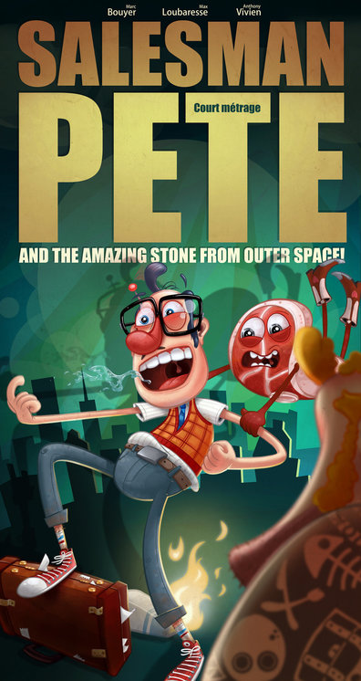 Animated movie Salesman Pete poster