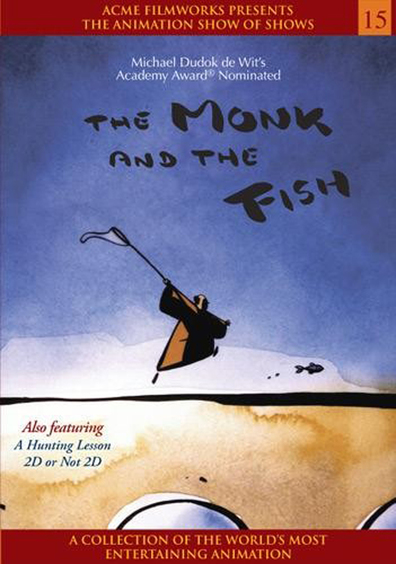 Animated movie Le moine et le poisson poster