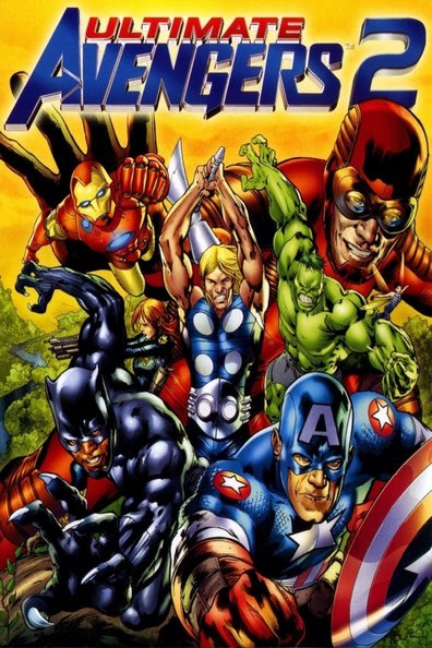 Animated movie Ultimate Avengers II poster