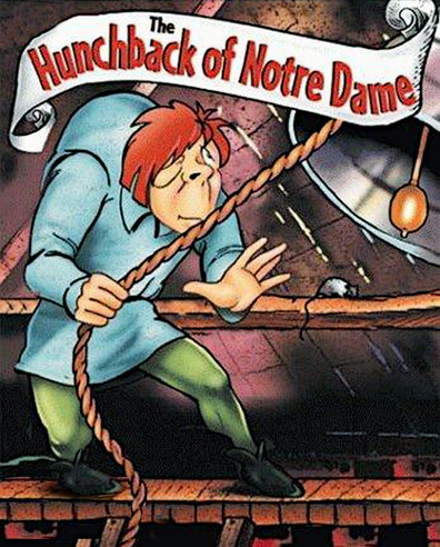 Animated movie The Hunchback of Notre-Dame poster