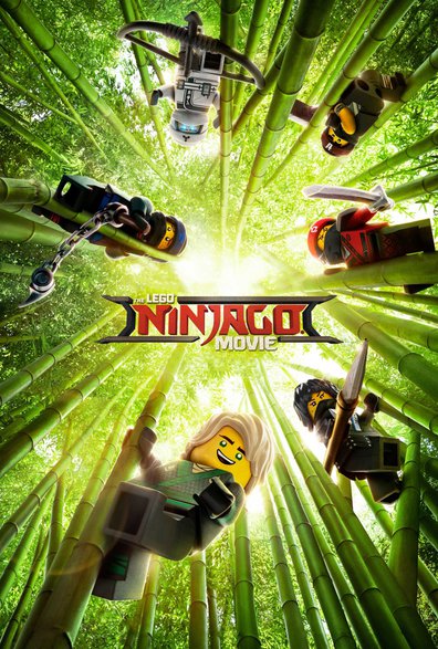 Animated movie The LEGO Ninjago Movie poster