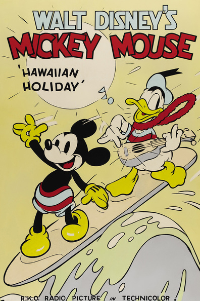 Animated movie Hawaiian Holiday poster