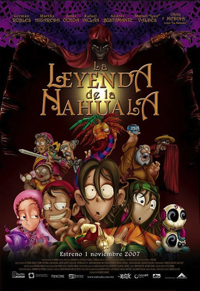 Animated movie La leyenda de la Nahuala poster