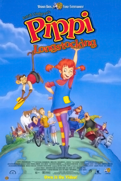 Animated movie Pippi Longstocking poster
