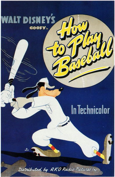 Animated movie How to Play Baseball poster