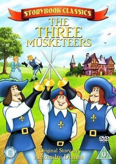 Animated movie The Three Musketeers poster