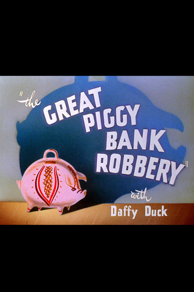 Animated movie The Great Piggy Bank Robbery poster