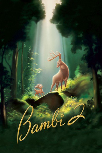 Animated movie Bambi II poster