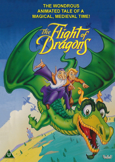 Animated movie The Flight of Dragons poster