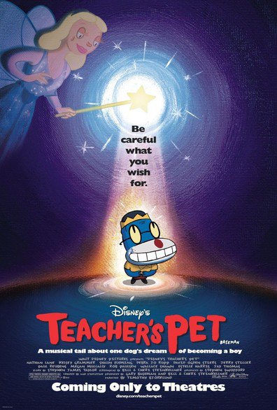 Animated movie Teacher's Pet poster