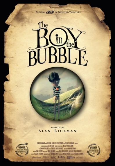 Animated movie The Boy in the Bubble poster