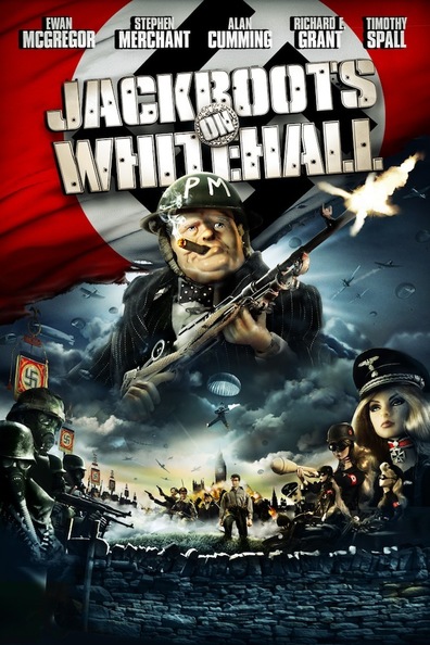 Animated movie Jackboots on Whitehall poster