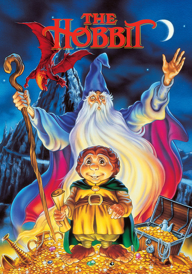 Animated movie The Hobbit poster