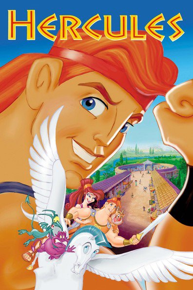 Animated movie Hercules poster