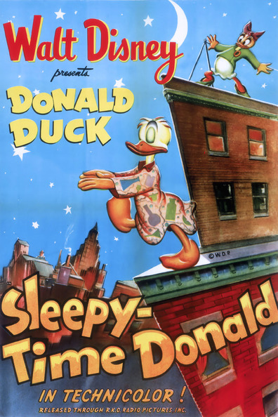 Animated movie Sleepy Time Donald poster