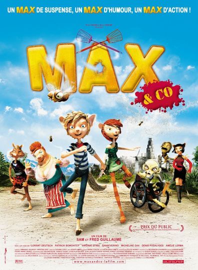 Animated movie Max & Co poster