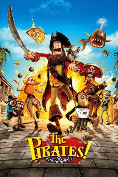 Animated movie The Pirates! In an Adventure with Scientists! poster