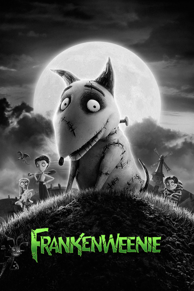 Animated movie Frankenweenie poster