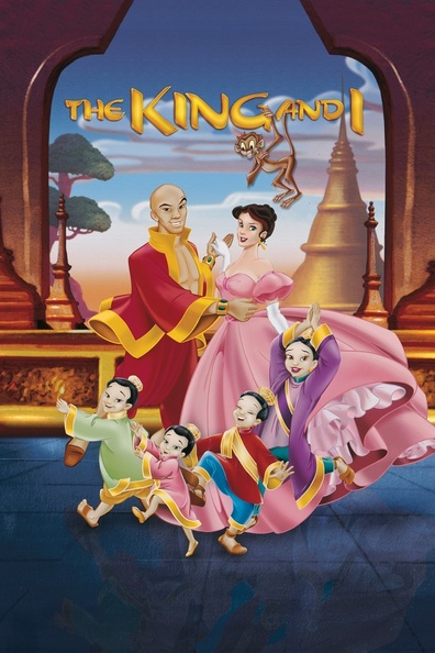 Animated movie The King and I poster
