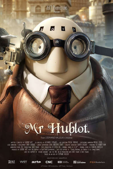 Animated movie Mr Hublot poster