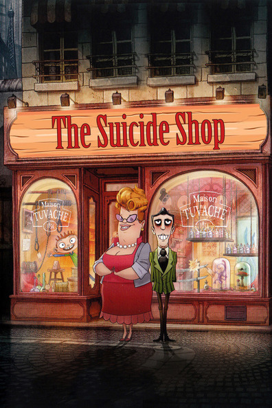 Animated movie Le magasin des suicides poster