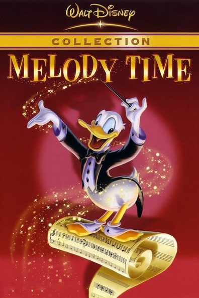 Animated movie Melody Time poster