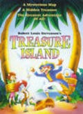 Animated movie Treasure Island poster