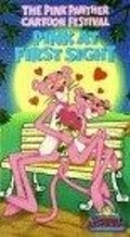Animated movie The Pink Panther in 'Pink at First Sight' poster