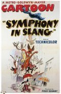 Animated movie Symphony in Slang poster
