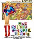 Animated movie Sex, Lies & Superheroes poster