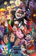 Animated movie Gravity Falls poster