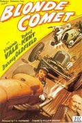 Animated movie Blonde Comet poster