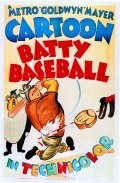 Animated movie Batty Baseball poster