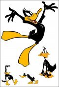 Animated movie The Daffy Duck Show poster