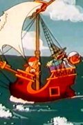 Animated movie Devochka i piratyi poster