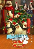 Animated movie The Madagascar Penguins in a Christmas Caper poster