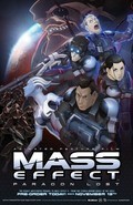 Animated movie Mass Effect: Paragon Lost poster
