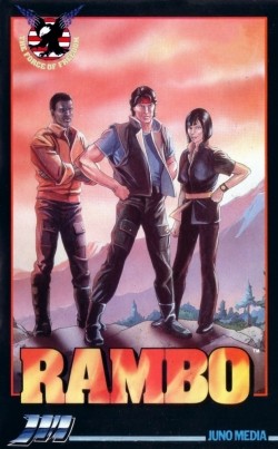 Animated movie Rambo poster